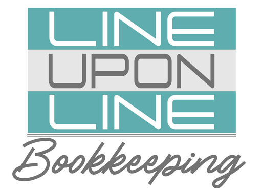 Line Upon Line Bookkeeping Small Logo White background